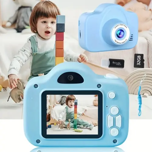 Mini 1080P Çocuklar Için Dijital Fotoğraf Makinesi