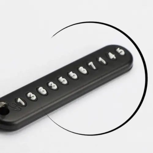 Mini Anahtarlık, Çanta, Araba İçin Çok Amaçlı Numaratör