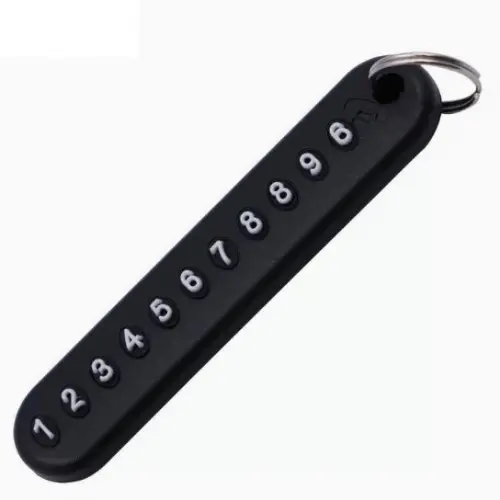 Mini Anahtarlık, Çanta, Araba İçin Çok Amaçlı Numaratör