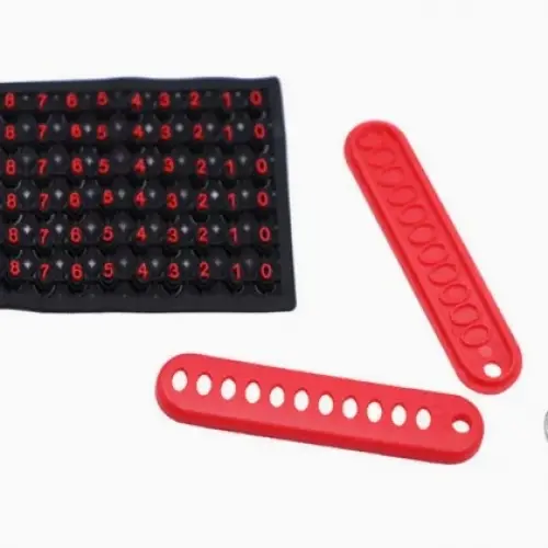 Mini Anahtarlık, Çanta, Araba İçin Çok Amaçlı Numaratör