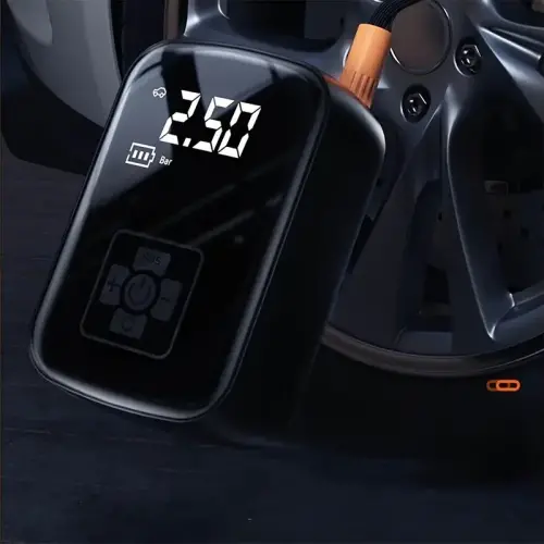 Mini Kablosuz Dijital Taşınabilir Kompresör Araç Lastik Top Şişirme Pompası Hava Kompresörü