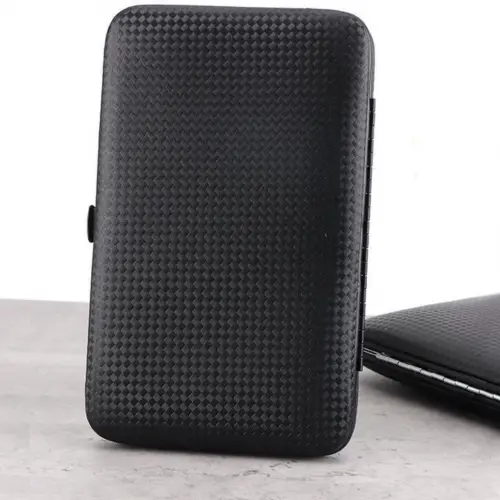 Mujgan 18 Parça Manikür Pedikür Set Kutusu Çelik Deri Çantalı Bakım Seti