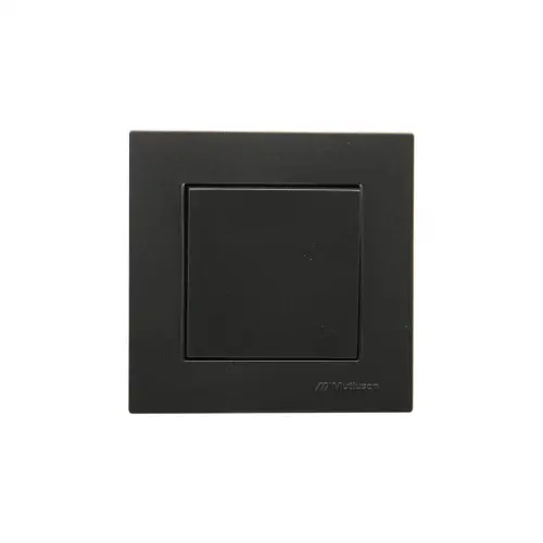 MUTLUSAN RİTA-2220 401 0295 ( POŞETLİ ) ( FÜME & TEKLİ ANAHTAR ) VİDALI & ÇERÇEVELİ*12X10