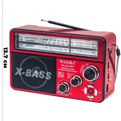 Nostaljik Radyo WAXIBA Nostaljik Radyo Bluetooth Fm Usb XB-2301RT