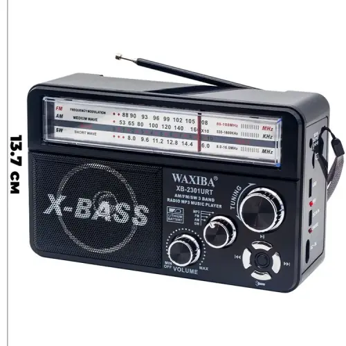 Nostaljik Radyo WAXIBA Nostaljik Radyo Bluetooth Fm Usb XB-2301RT