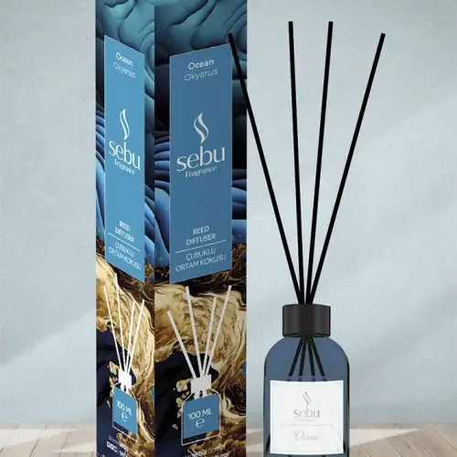 Okyanus Ortam Kokusu Bambu Çubuklu Sebu 100 Ml