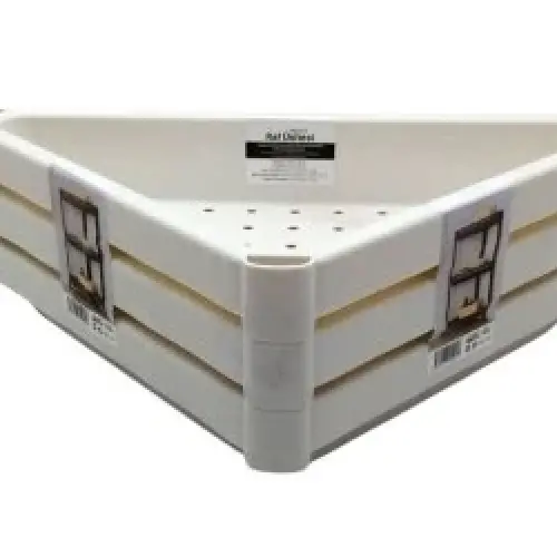 OM-2013 ( ÜÇGEN ( ÇUKUR ) & BEYAZ ) PRATİK RAF ÜNİTESİ PLASTİK*8