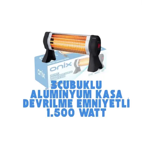 Onix Masa Altı Elektrikli Isıtıcı Soba 1500 Watt