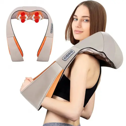 Ovmalı ve Isıtmalı Boyun Masaj Aleti