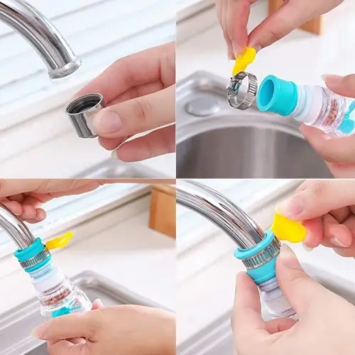 Oynar Başlıklı  Pervaneli Taşlı Musluk Başlığı