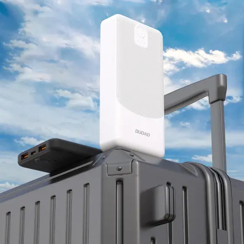 Powerbank Dudao K10 10000mAh 2.4A 2 x USB-A - Siyah