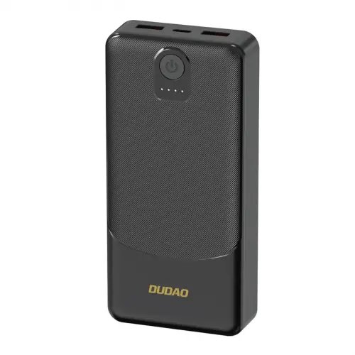Powerbank Dudao K10Pro 2.4A 20000mAh 2 x USB-A - Siyah
