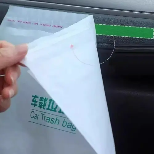 Pratik Su Geçirmez Oto Araba Çöp Poşeti Yapışkanlı 20 Adet