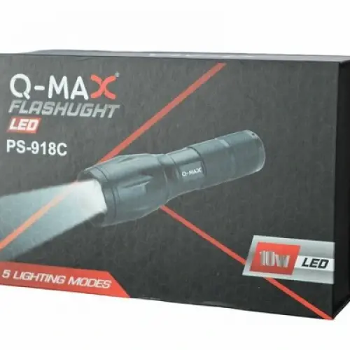 Q-Max PS-918A Şarzlı Zomlu Police El Feneri