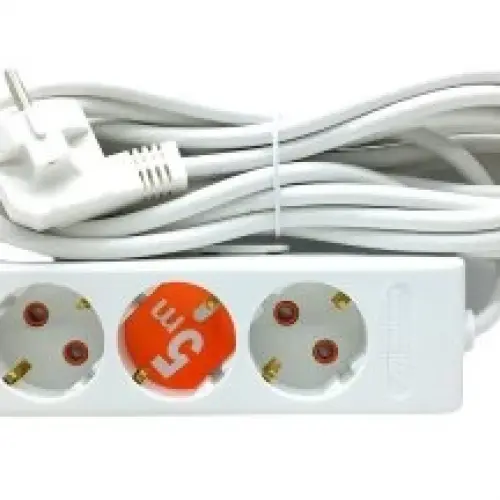 RI-TECH 3LÜ 5MT.UZATMA KABLO GRUP PRİZ*12