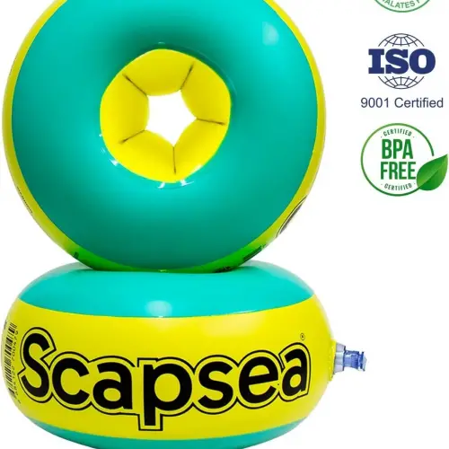 Scapsea Çocuklar Için Yüzme Kolluğu Içi Dolgulu 10KG - 40KG Arası Tamir Bandı Hediyeli