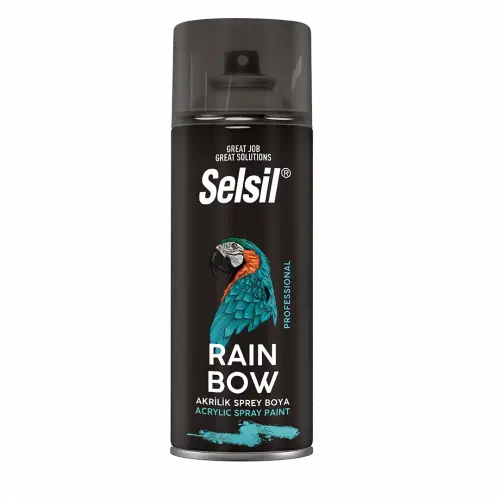 SELSİL TAB-428 ( SİYAH MAT ) SPREY BOYA ( 400ML )*12X1