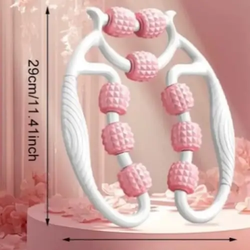 Selülit Masaj Aleti 9 Tekerlekli Lenf Drenaj Rulosu