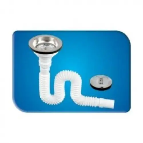 S.F.K. ( ÇÖPMAK KAFALI ) ( FİLTRELİ ) KÖRÜKLÜ SİFON*60