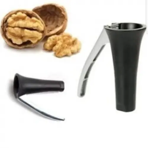 ŞIK MUTFAK RSSLAV RSS-209 ( METAL GRİ KOLLU ) ( DÖKÜM SİYAH HUNİ ) TERMINATOR CEVİZ & FINDIK KIRACAK*72