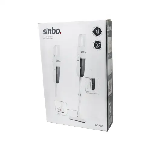 SİNBO SVC-8625 DİKEY ELEKTRİKLİ PRATİK SÜPÜRGE ( ERGOMİK KATLANABİLİR BORU & ESNEK HAREKET HAREKET ) ( 600W MOTOR & 3 HEPA FİLTRE )*1