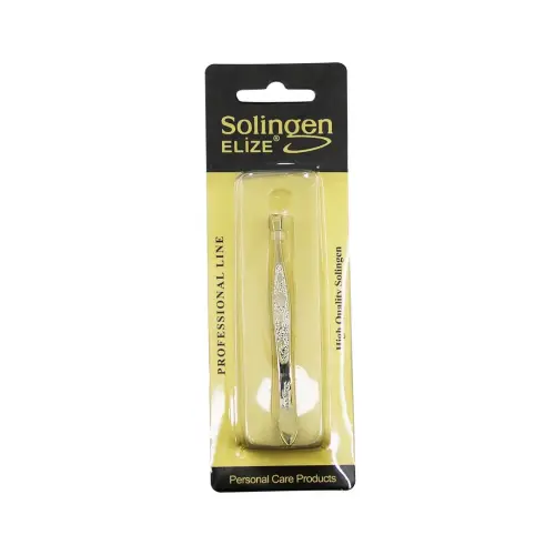 SOLİNGEN ELİZE SLG-519 ( ÇİÇEK DESEN ) ( GOLD ) CIMBIZ*12X50