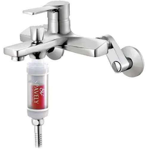 Spavely Vitamin C Duş Filtresi Her türlü cilt tipini ve özellikle kuru ciltleri nemlendirmek için, Kore Güzellik ürünü (Frezya)