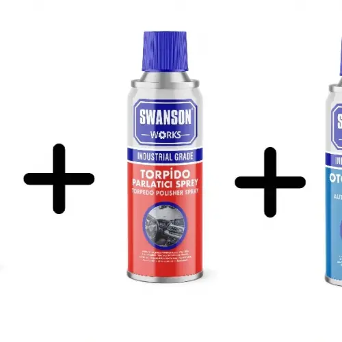 Swanson Works Torpido + Oto Parfüm + Motor Temizleyici