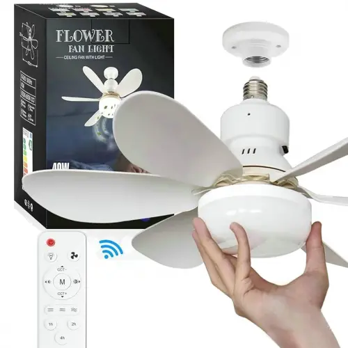 Tavan Vantilatörü Led Aydınlatmalı 3 İn 1 Vantilatör / Led Işık / Sivrisinek Kovar