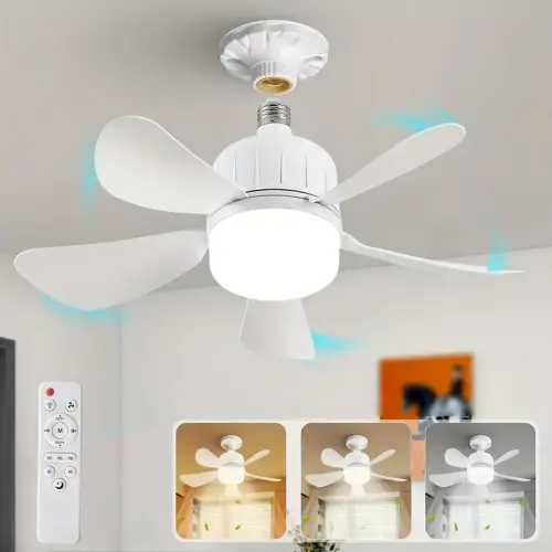 Tavan Vantilatörü Led Aydınlatmalı 3 İn 1 Vantilatör / Led Işık / Sivrisinek Kovar