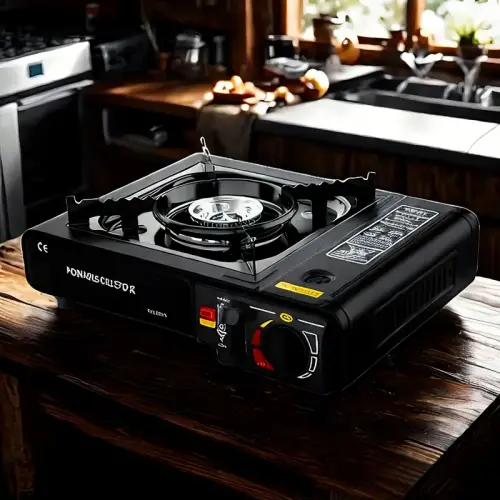 Tekli Portatif Ocak Gaz Stop Emniyetli