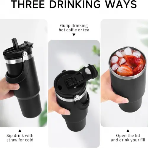 Termos 900 ML Pipetli Termos Bardak