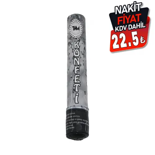 TKM KONFETİ ( METALİK RENKLER ) ( 30CM )*100