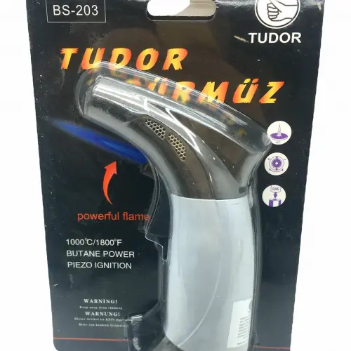 TUDOR BS-203 PÜRMÜZ TORCH NARGİLE ÇAKMAK*100