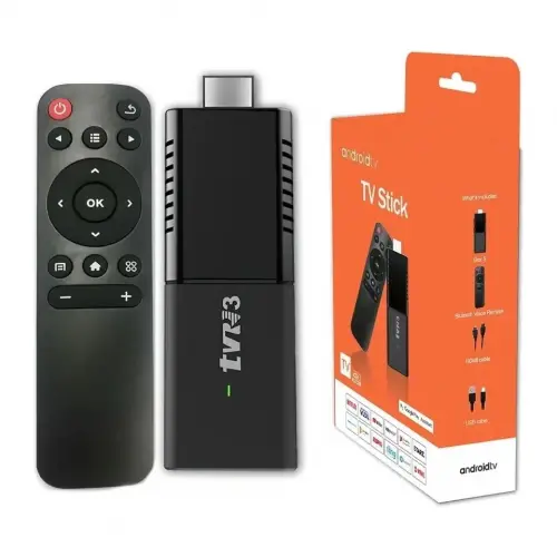 Tvr3 Box S Tv Stick Android Box 4K Android 13 Sürüm 2gb Ram 16GB Hafıza Wifi 2.4 Android Tv