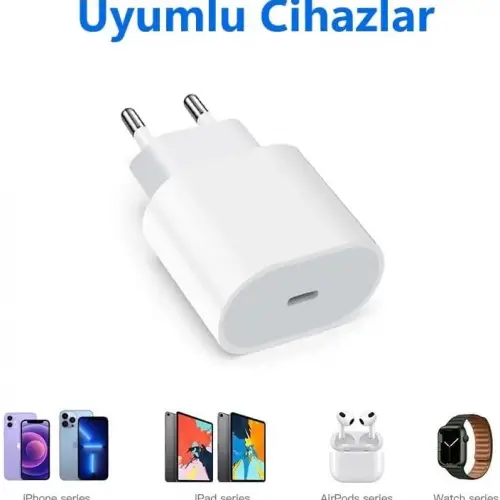 Type C 25W Şarj Aleti - Type C 25W Şarj Aleti