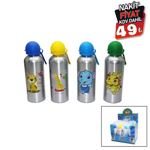 U-4 U4-1037 ( ERKEK ) ( METAL ) SULUK MATARA 500ML*12X8