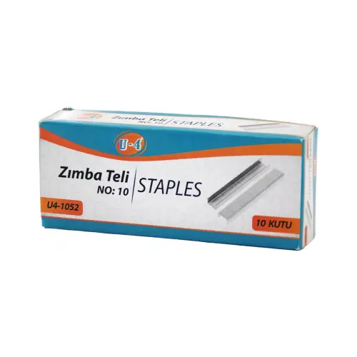 U-4 U4-1052 NO-10 ( 1000PCS ) ZIMBA TELİ*10X50