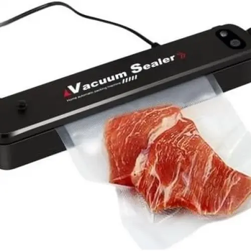Vacuum Sealer Ev Tipi Vakumlama ve Yapıştırma Makinesi + 10 Adet Vakum Poşeti