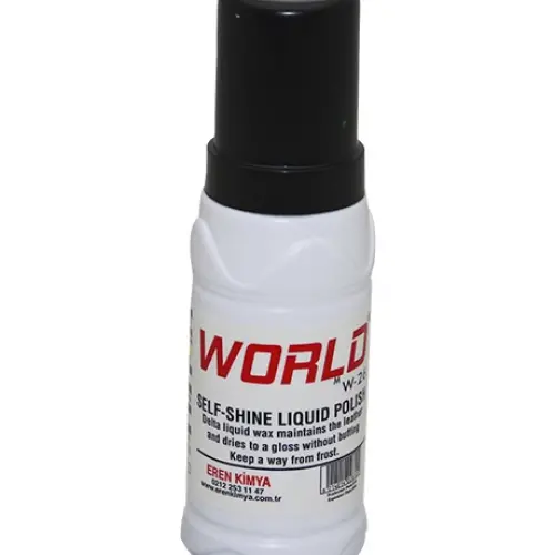 WORLD W-26 ( DERİ ) ( SİYAH ) SIVI LİKİT BOYA SPECIAL PAINT FOR LEATHERS 100ML*12X8