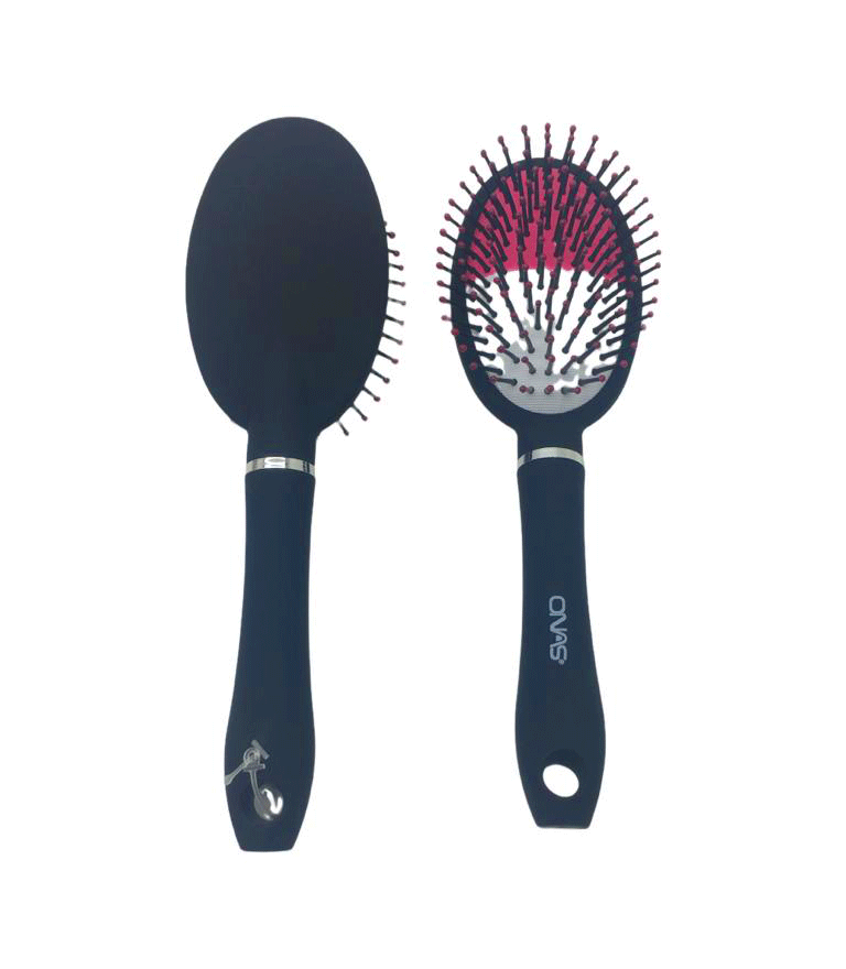 ONAS ONS-861 OVAL SİYAH & RENKLİ SAÇ FIRÇASI & TARAK*12X12