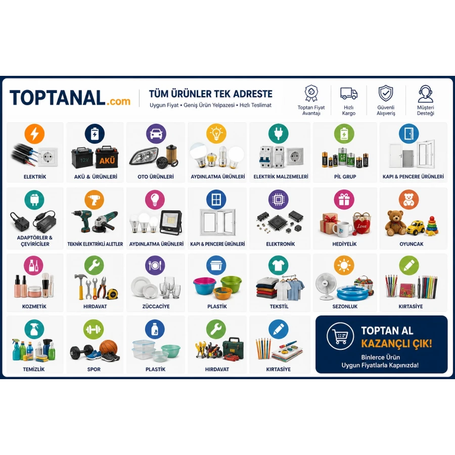 Toptanal.com: Toptan Alışverişin En Güvenilir Adresi