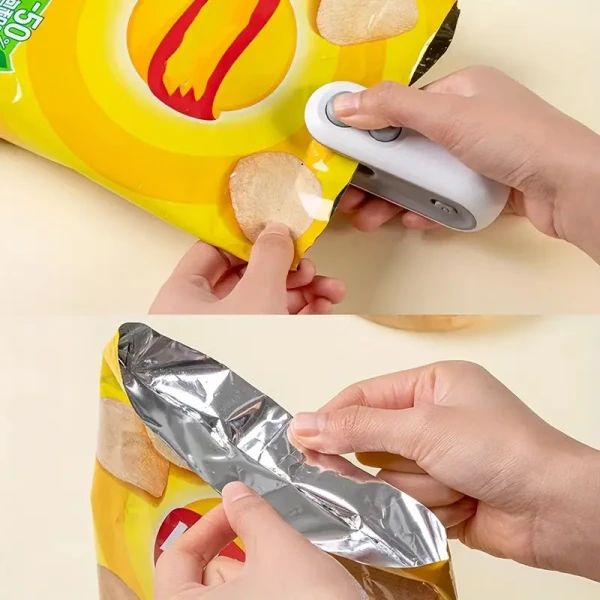 Mini Poşet Kapatıcı Şarjlı Egonex