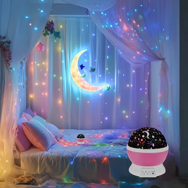 Starmaster Yıldız Yansıtmalı Küre Tip Gece Lambası