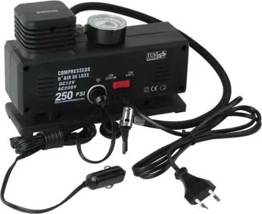 220 Volt-12 Volt 250 Psi Kompresör Lastik Hava Şişirme Oto Pompası Fişli Ve Çakmaklı Yage-843 220 Volt-12 Volt 250 Psi Kompresör Lastik Hava Şişirme Oto Pompası Fişli Ve Çakmaklı Yage-843