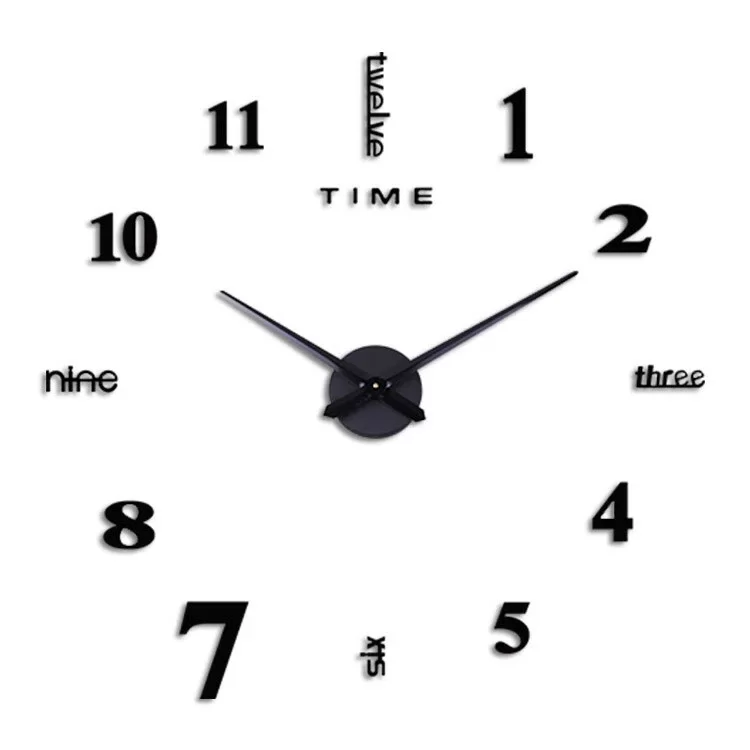 3D Wall Dıy Clock Yeni Nesil 3D Duvar Saati