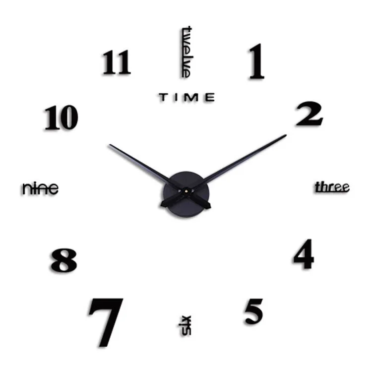 3D Wall Dıy Clock Yeni Nesil 3D Duvar Saati