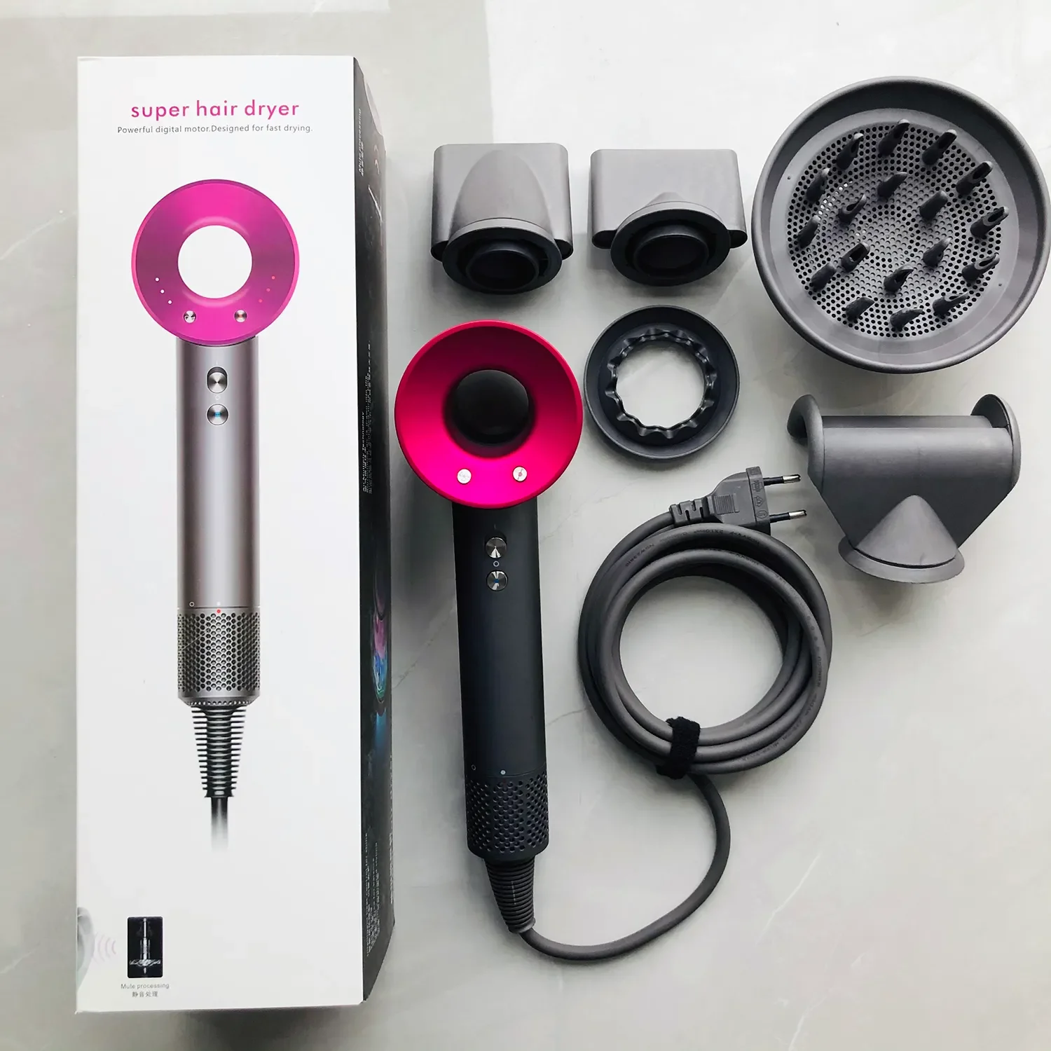 5 In 1 Profesyonel Saç Şekillendirici Fırça Taraklı Kurutma Fön Makinesi 1000 Watt 5 In 1 Profesyonel Saç Şekillendirici Fırça Taraklı Kurutma Fön Makinesi 1000 Watt