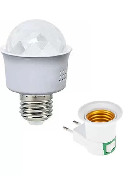 Egonex Mini Disco Ampulü, Led AC85-260V