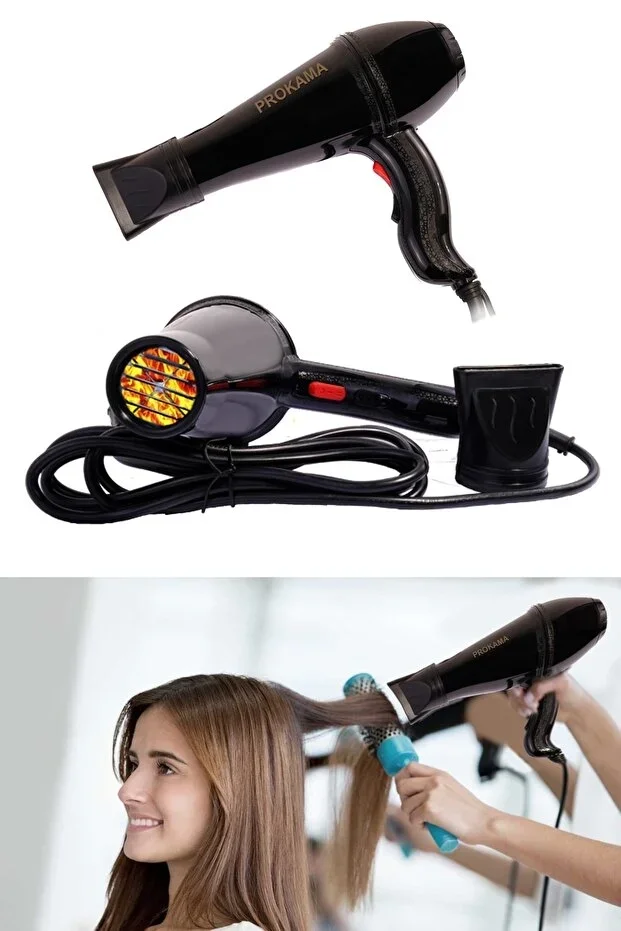 Saç Kurutma Fön Makinesi 2500w Turbo Prokama
